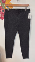 Joie Black Print Leggings, M