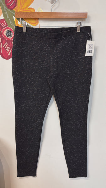 Joie Black Print Leggings, M