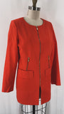Laundry by Shelli Segal Red Jacket, 8