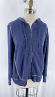 Tommy Bahama Blue Hooded Jacket, XL