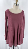 Eloise Waffle Knit Tunic Top, S