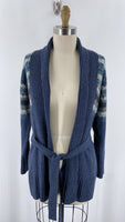 Sonoma Blue Belted Cardigan, S