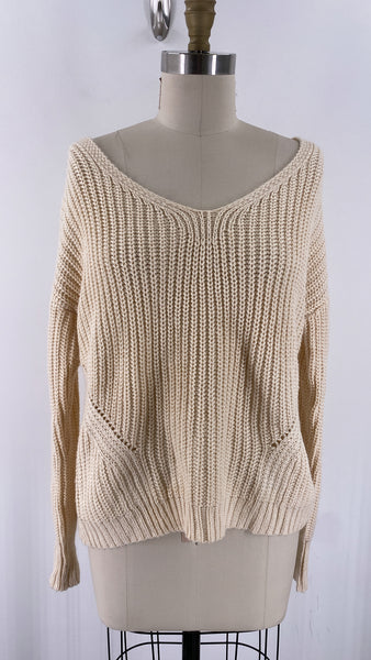 American Rag Ivory Sweater, M