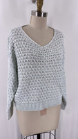Dip Open Stitch Sweater, S