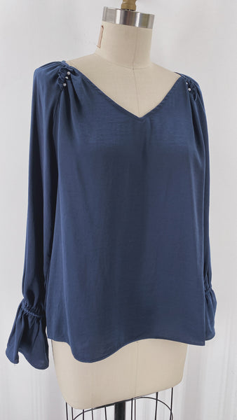 Current Air Blue Top, S