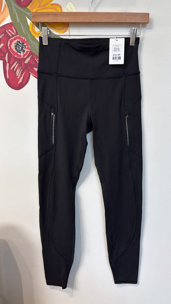 Athleta Black Rainier Leggings, XS