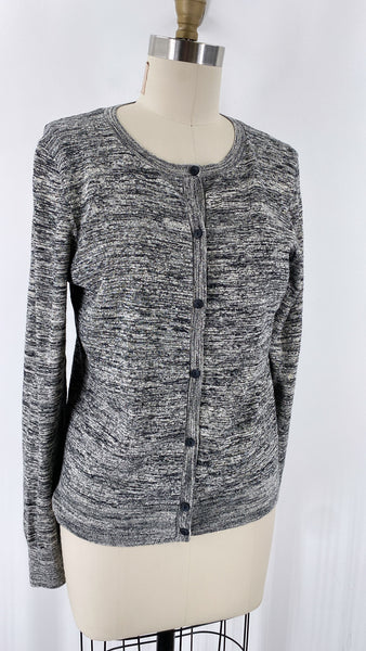 Loft Gray/Black Cardigan, M