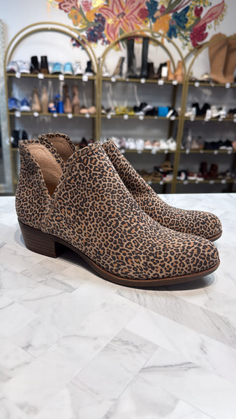 Lucky Brand Animal Print Boots, 10