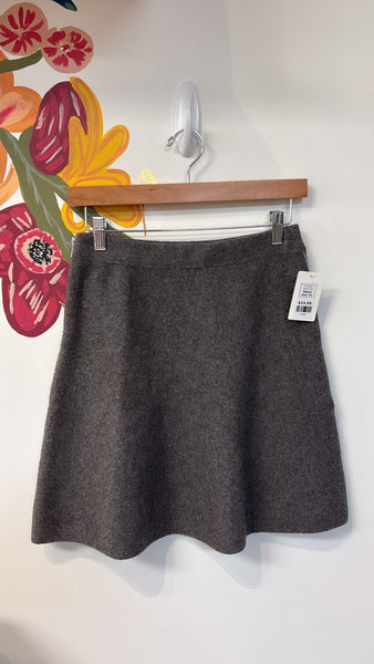 Tahari Gray Wool Blend Skirt, XS