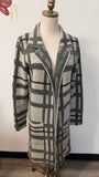 Monteau Plaid Sweater, L