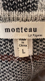Monteau Plaid Sweater, L