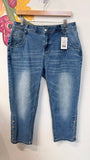 Flamingals 26" Inseam Jeans, XL