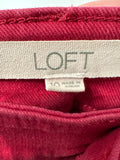 Loft Palmer Wide Leg 30" Inseam Jeans, 10