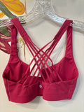 Lululemon Pink Sports Bra, 8 (no bra inserts)