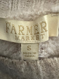 Farmers Market Cream Sweater, S