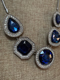 Silver/Blue Necklace
