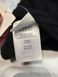 White Pine Black 100% Cashmere Beanie